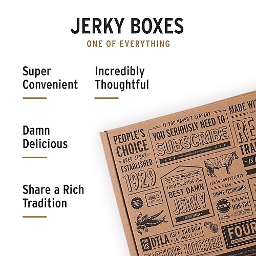 PEOPLES CHOICE BEEF JERKY VARIETY PACK HIGH PROTEIN SNACK SAMPLER GIFT FOR MEN, 12 PIECES