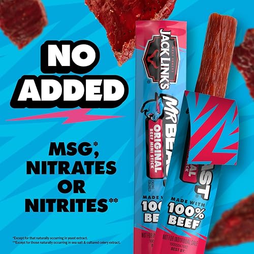 JACK LINK S X MRBEAST 9-COUNT BEEF JERKY VARIETY PACK 100 REAL BEEF SNACKS, PANTRY-READY