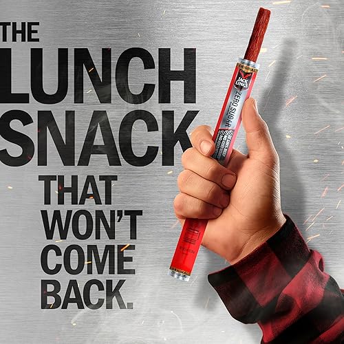 JACK LINKS ORIGINAL ZERO SUGAR BEEF STICKS 20 PACK - 0.92 OZ PROTEIN SNACKS, 5G PROTEIN EACH