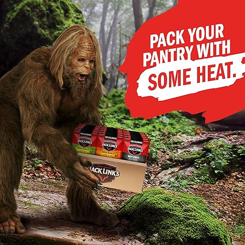 JACK LINKS BOLD BEEF JERKY VARIETY PACK 15 COUNT - SWEET HOT, JALAPENO, PEPPERED SNACKS