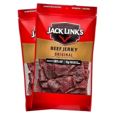 JACK LINKS ORIGINAL BEEF JERKY 9OZ PACK OF 2 HIGH PROTEIN 100 BEEF MEAT SNACKS