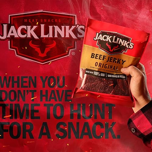 JACK LINKS ORIGINAL BEEF JERKY 9OZ PACK OF 2 HIGH PROTEIN 100 BEEF MEAT SNACKS