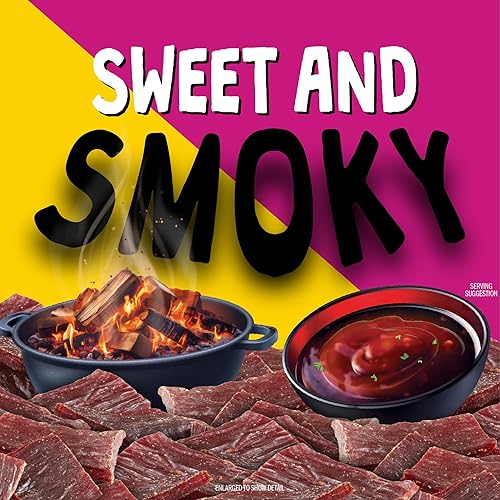 JACK LINKS DUOS ORIGINAL TERIYAKI BEEF JERKY SNACK PACKS, 11G PROTEIN, 8 COUNT, 3.25OZ