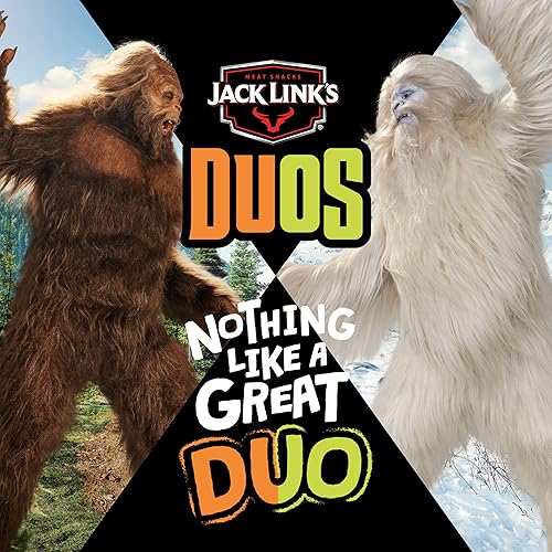 JACK LINKS DUOS JALAPENO MANGO BEEF JERKY 4 PACK, 3.25 OZ BAGS, HIGH PROTEIN SNACKS