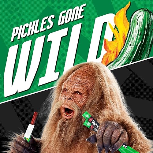 JACK LINKS WILD SPICY DILL PICKLE MEAT STICKS - HIGH PROTEIN READY-TO-EAT SNACKS, 20 PACK