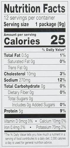 JACK LINKS ORIGINAL BEEF JERKY CHEW, 100 BEEF PROTEIN SNACK, 0.32OZ TIN, PACK OF 72