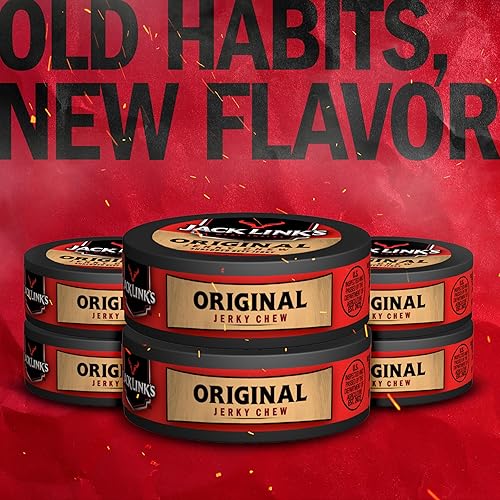 JACK LINKS ORIGINAL BEEF JERKY 36 PACK - 0.32 OZ TINS, 4G PROTEIN, 100 REAL BEEF SNACKS