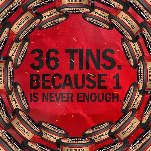 JACK LINKS ORIGINAL BEEF JERKY 36 PACK - 0.32 OZ TINS, 4G PROTEIN, 100 REAL BEEF SNACKS