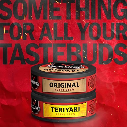 JACK LINKS ORIGINAL BEEF JERKY 36 PACK - 0.32 OZ TINS, 4G PROTEIN, 100 REAL BEEF SNACKS