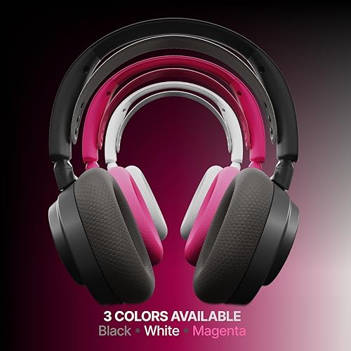 STEELSERIES ARCTIS NOVA 7P GEN 2 WIRELESS GAMING HEADSET FOR PS5, PC, SWITCH BLACK