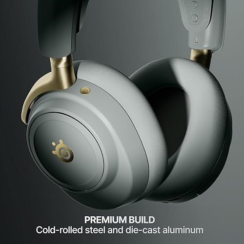 STEELSERIES ARCTIS NOVA ELITE WIRELESS GAMING HEADSET HI-RES 96KHZ ANC AI NOISE CANCELING