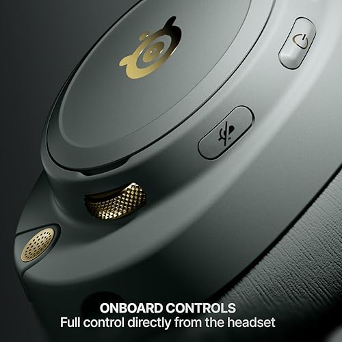 STEELSERIES ARCTIS NOVA ELITE WIRELESS GAMING HEADSET HI-RES 96KHZ ANC AI NOISE CANCELING