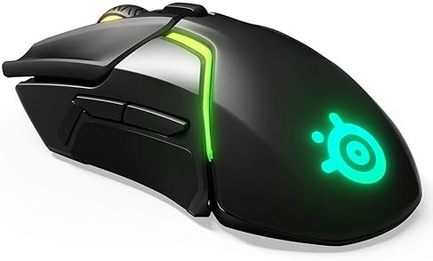 STEELSERIES RIVAL 650 QUANTUM WIRELESS GAMING MOUSE - 12,000 CPI, DUAL SENSOR, RGB LIGHTING