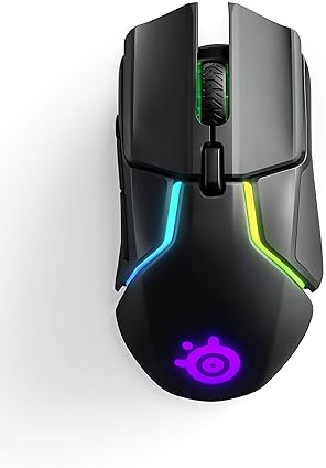 STEELSERIES RIVAL 650 QUANTUM WIRELESS GAMING MOUSE - 12,000 CPI, DUAL SENSOR, RGB LIGHTING