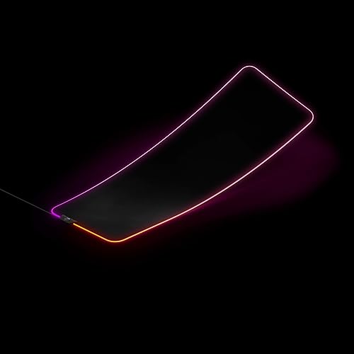 STEELSERIES QCK XL RGB PRISM GAMING MOUSE PAD EXTRA LARGE CLOTH MAT FOR DESK COVERAGE