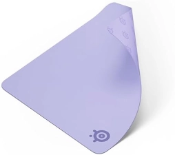 STEELSERIES QCK LARGE LAVENDER GAMING MOUSE PAD - MICRO-WOVEN SURFACE FOR PRECISION CONTROL