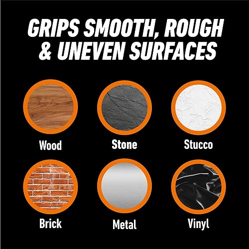 GORILLA BLACK DUCT TAPE 1.88 X 35 YD, PACK OF 6 HEAVY DUTY, WEATHER RESISTANT FOR INDOOR OUTDOOR