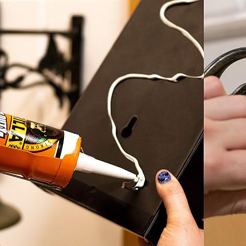 GORILLA HEAVY DUTY CONSTRUCTION ADHESIVE WHITE GLUE 9OZ CARTRIDGE WATERPROOF GAP FILLING