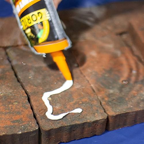 GORILLA HEAVY DUTY CONSTRUCTION ADHESIVE 9OZ WHITE CARTRIDGE STRONG, DURABLE, PACK OF 1