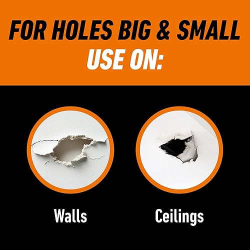 GORILLA HEAVY DUTY WALL REPAIR KIT WITH SPACKLING AND WHITE PRIMER FOR WALL FIXING