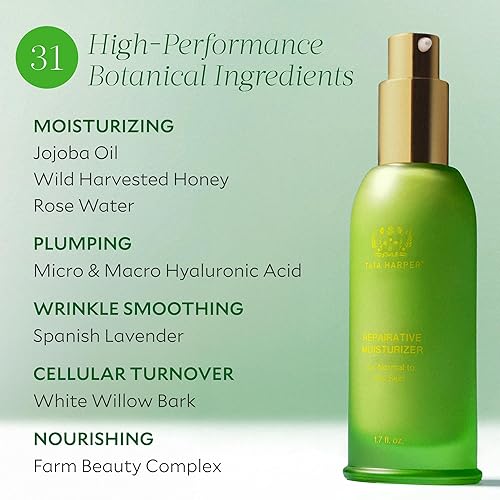TATA HARPER REPAIRATIVE DAILY LIGHTWEIGHT MOISTURIZER FOR DEWY SKIN, 50ML SKINCARE CREAM