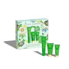 TATA HARPER ILLUMINATING DAILY EYE GEL FOR DARK CIRCLES, LIGHTWEIGHT DEPUFFING, 3-PIECE SET