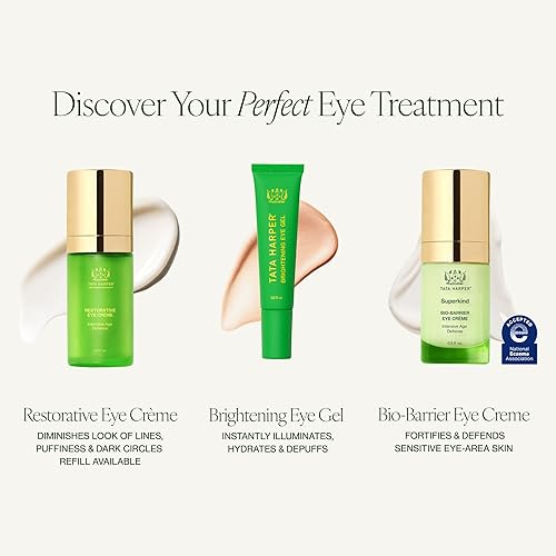 TATA HARPER SUPERKIND BIO-BARRIER EYE CREAM 15ML ANTI-AGING, HYPOALLERGENIC, VEGAN, FRAGRANCE-FREE