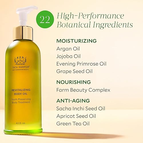 TATA HARPER REVITALIZING BODY OIL 315ML NATURAL MOISTURIZING NOURISHING SKINCARE