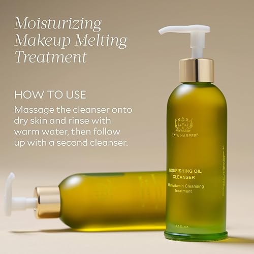 TATA HARPER NOURISHING OIL CLEANSER GENTLE NATURAL MAKEUP REMOVER SKINCARE CLEANSING OIL