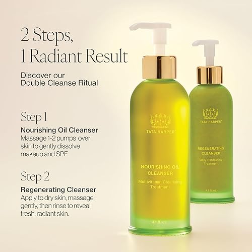 TATA HARPER NOURISHING OIL CLEANSER GENTLE NATURAL MAKEUP REMOVER SKINCARE CLEANSING OIL