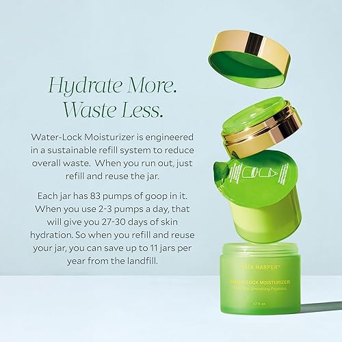 TATA HARPER WATER-LOCK LIGHTWEIGHT MOISTURIZER 100 NATURAL, SILICONE-FREE HYDRATOR FROM VERMONT