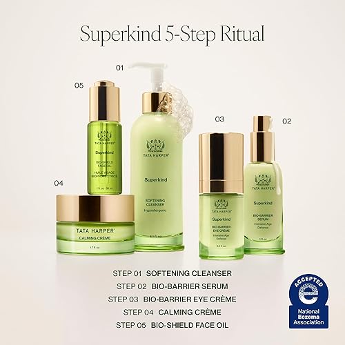 TATA HARPER SUPERKIND BIO-BARRIER SERUM 30ML ANTI-AGING, REDNESS RELIEF, HYPOALLERGENIC, NATURAL