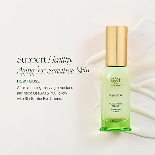 TATA HARPER SUPERKIND BIO-BARRIER SERUM 30ML ANTI-AGING, REDNESS RELIEF, HYPOALLERGENIC, NATURAL