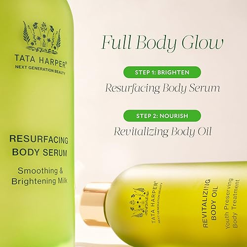 TATA HARPER RESURFACING BODY SERUM 125ML BRIGHTENING, SMOOTHING NATURAL SKINCARE