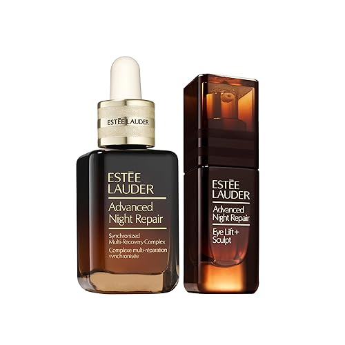 ESTéE LAUDER ADVANCED NIGHT REPAIR SERUM EYE CREAM DUO WITH HYALURONIC ACID PEPTIDES