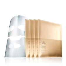 ESTéE LAUDER ADVANCED NIGHT REPAIR HYALURONIC ACID SHEET FACE MASK 4-PACK MOISTURIZER
