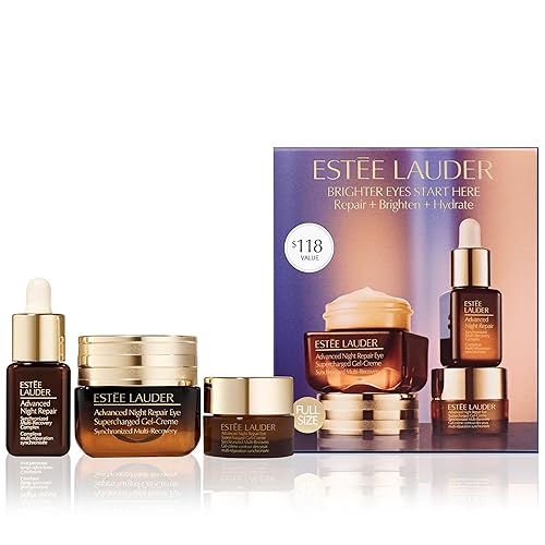 ESTéE LAUDER ADVANCED NIGHT REPAIR EYE CREAM TRAVEL SET - SERUM EYE CREAM FOR BRIGHTENING