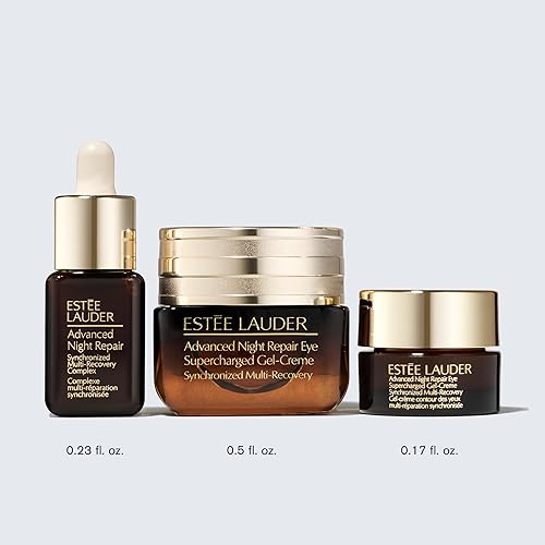 ESTéE LAUDER ADVANCED NIGHT REPAIR EYE CREAM TRAVEL SET - SERUM EYE CREAM FOR BRIGHTENING
