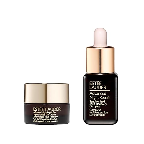 ESTéE LAUDER ADVANCED NIGHT REPAIR SERUM EYE GEL-CREME SET WITH HYALURONIC ACID PEPTIDES