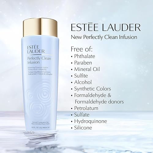ESTéE LAUDER PERFECTLY CLEAN BALANCING SKIN ESSENCE TONER WITH AMINO ACID WATERLILY 13.5OZ