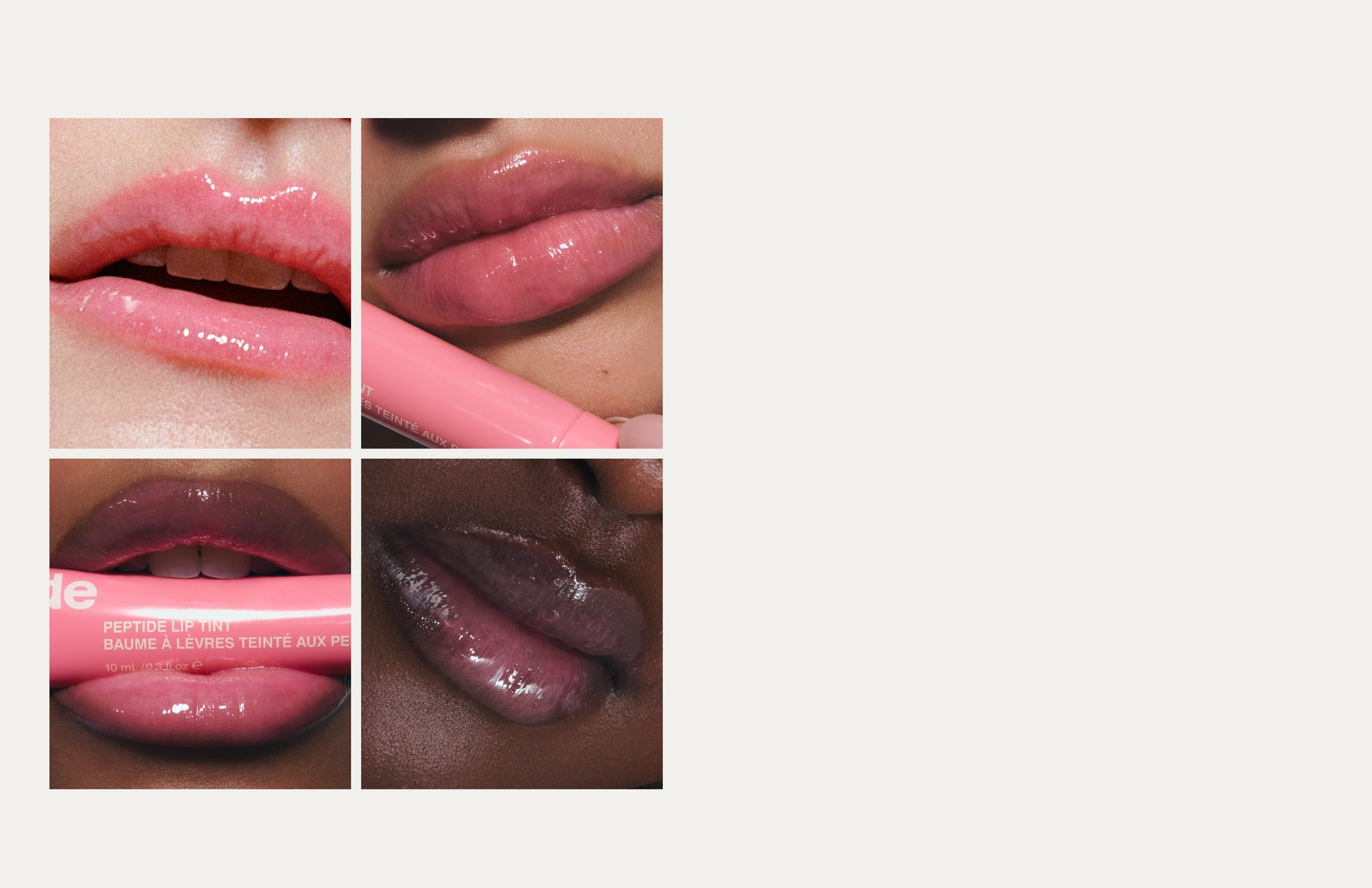 RHODE PEPTIDE LIP TINT LIMITED EDITION SHADE PEARLY WARM PINK