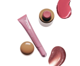 RHODE THE DUOS POCKET BLUSH + PEPTIDE LIP TINT  TEACUP + PRETZEL -  A RASPBERRY MAUVE PAIR