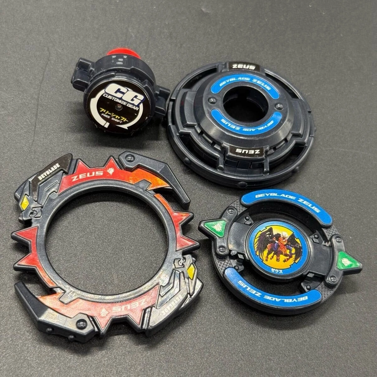 BEYBLADE TAKARA TOMY G REVOLUTION ZEUS A-129 NEW WITH BOX