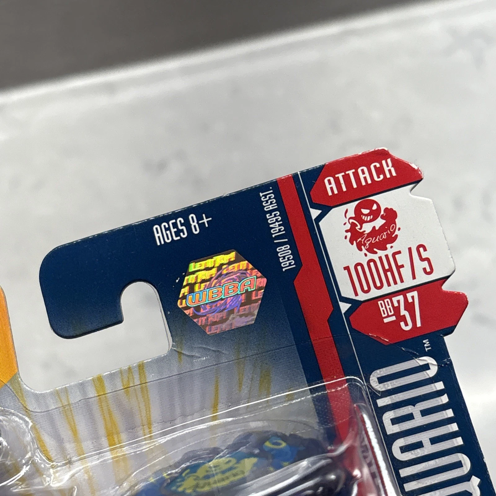 BEYBLADE "METAL FUSION" STORM AQUARIO 2010 NEW HASBRO (BB-37)