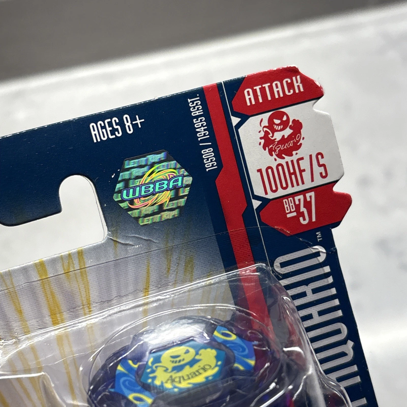 BEYBLADE "METAL FUSION" STORM AQUARIO 2010 NEW HASBRO (BB-37)
