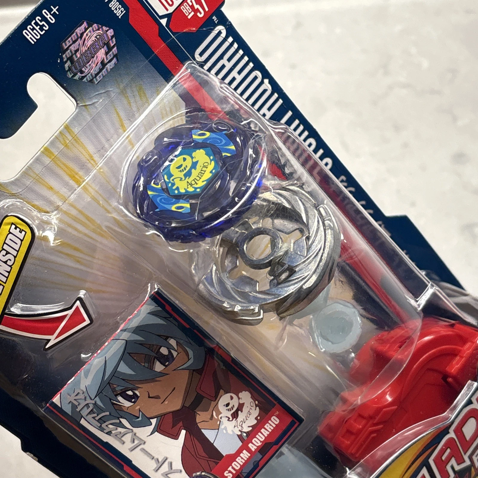 BEYBLADE "METAL FUSION" STORM AQUARIO 2010 NEW HASBRO (BB-37)