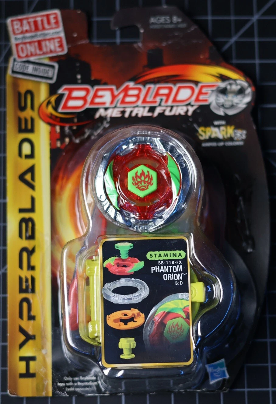 BEYBLADE METAL FURY HYPERBLADES HASBRO