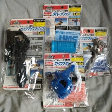 BEYBLADE A-132 133 RUBBER 134 BLUE MA05 SPRING TRIGGER