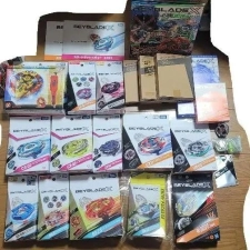 BEYBLADE X HAPPY SET RARE BURST DISCONTINUED LOT DELUXE