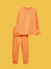 ROARSOME BAMBOO BASE LAYER - SUNSET ORANGE